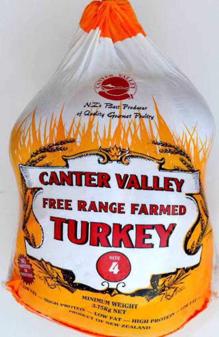 Frozen Free Range Farmed Turkey (4 kg) image 1